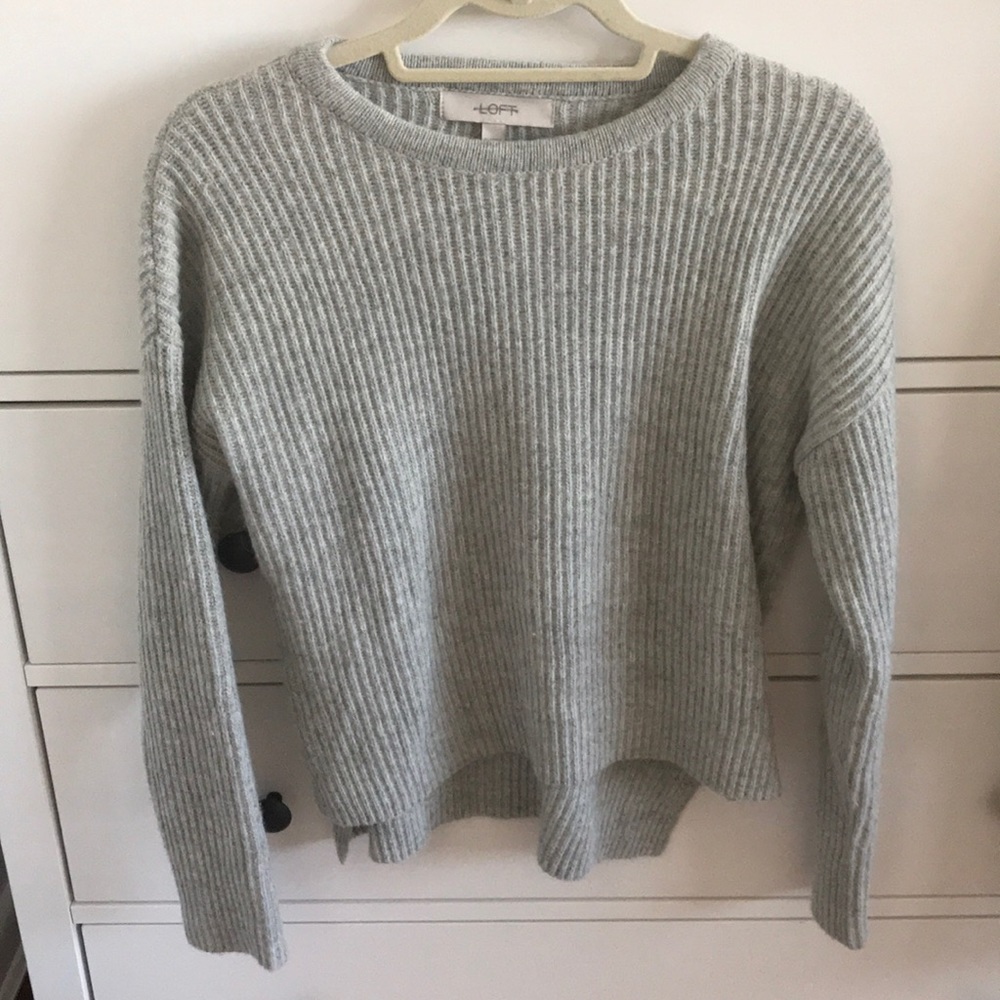 Gray Crewneck Sweater